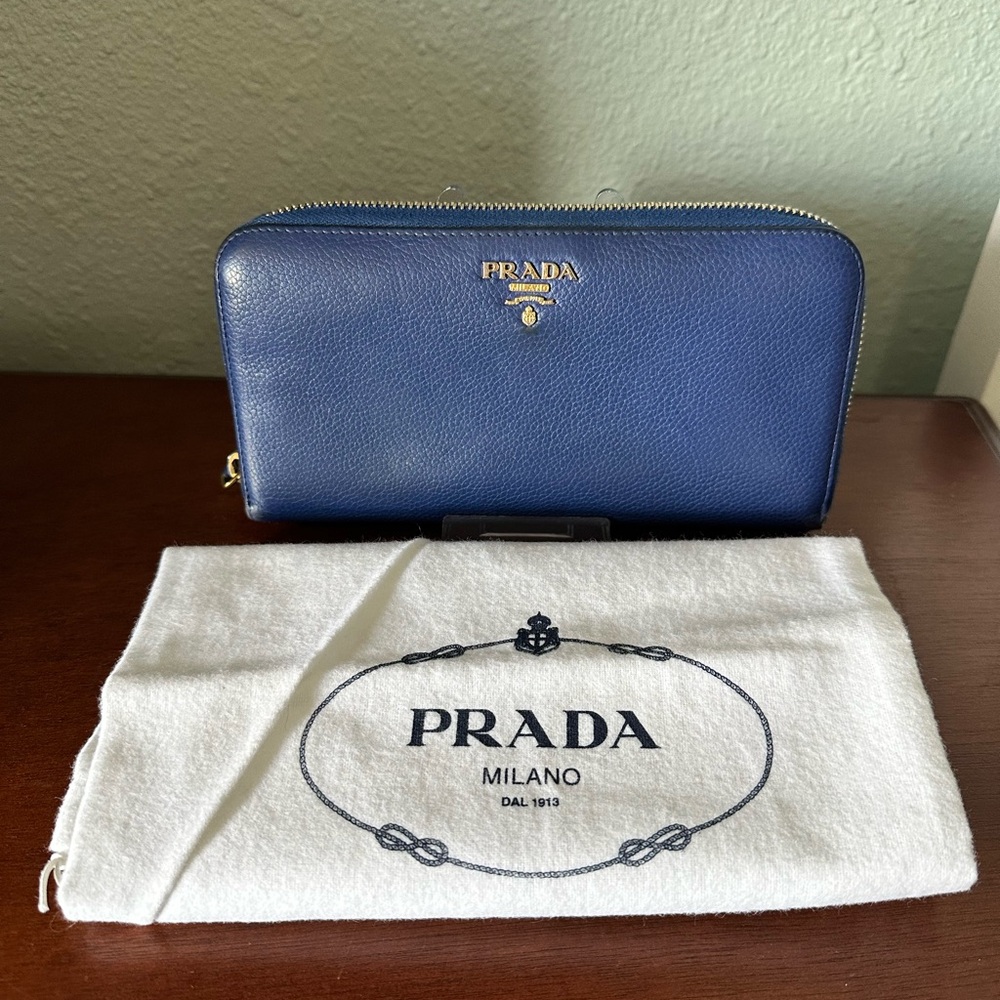 Prada Saffiano Leather Continental Wallet - EUC - Picture 3 of 11